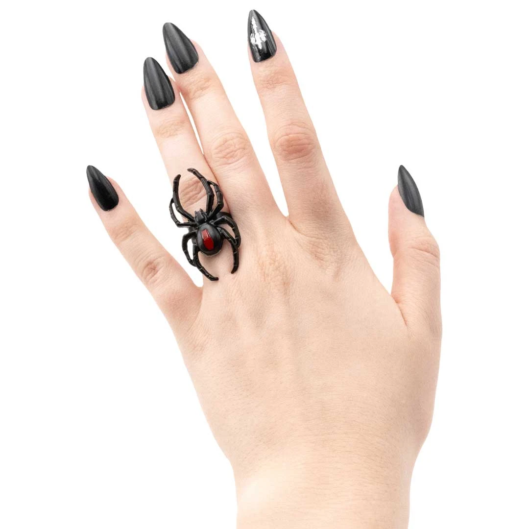Black Widow Spider Ring 4 Black Widow Spider Ring - Image 4