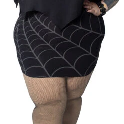 Spiderweb Mini Skirt Grey 7 Spiderweb Mini Skirt Grey -Kreepsville 666 Shop SMSWG 3 ff3573a2 02d0 4ab9 a557 1bba9c1b699c