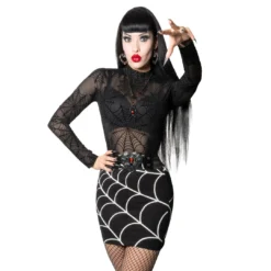 Spiderweb Mini Skirt White 7 Spiderweb Mini Skirt White -Kreepsville 666 Shop SMSWW 3 a64eb071 a1e7 4da2 9dc4 cfcc459f577b