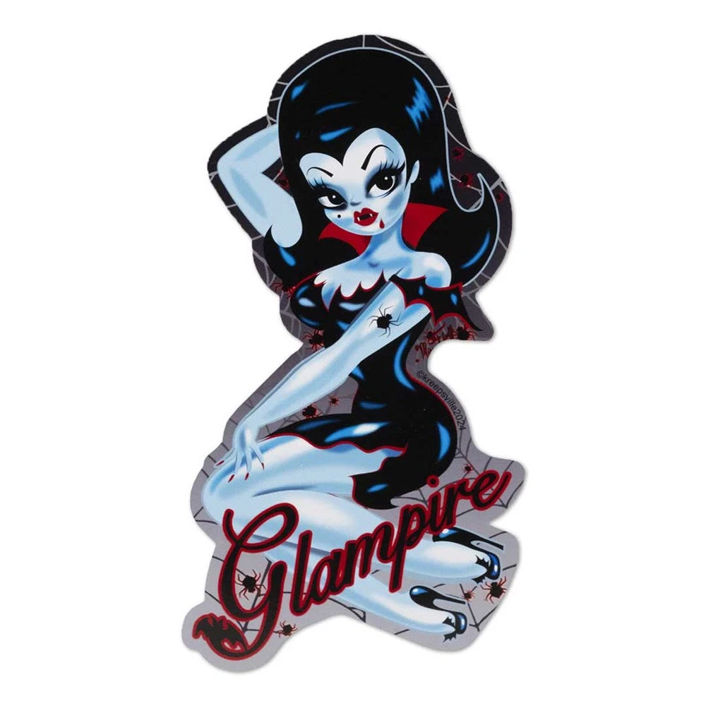 Glampire Pin-up Vinyl Sticker 1 Glampire Pin-up Vinyl Sticker