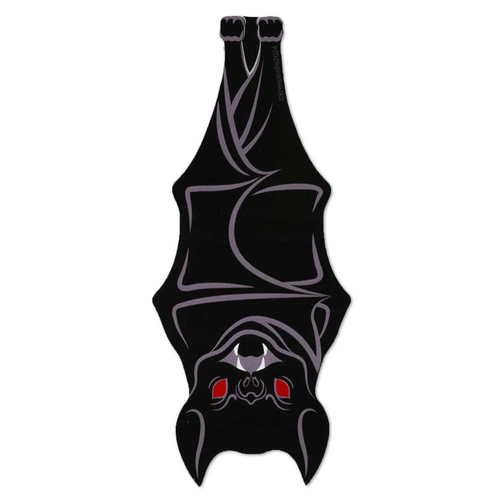 Hanging Bat Vinyl Sticker 1 Hanging Bat Vinyl Sticker