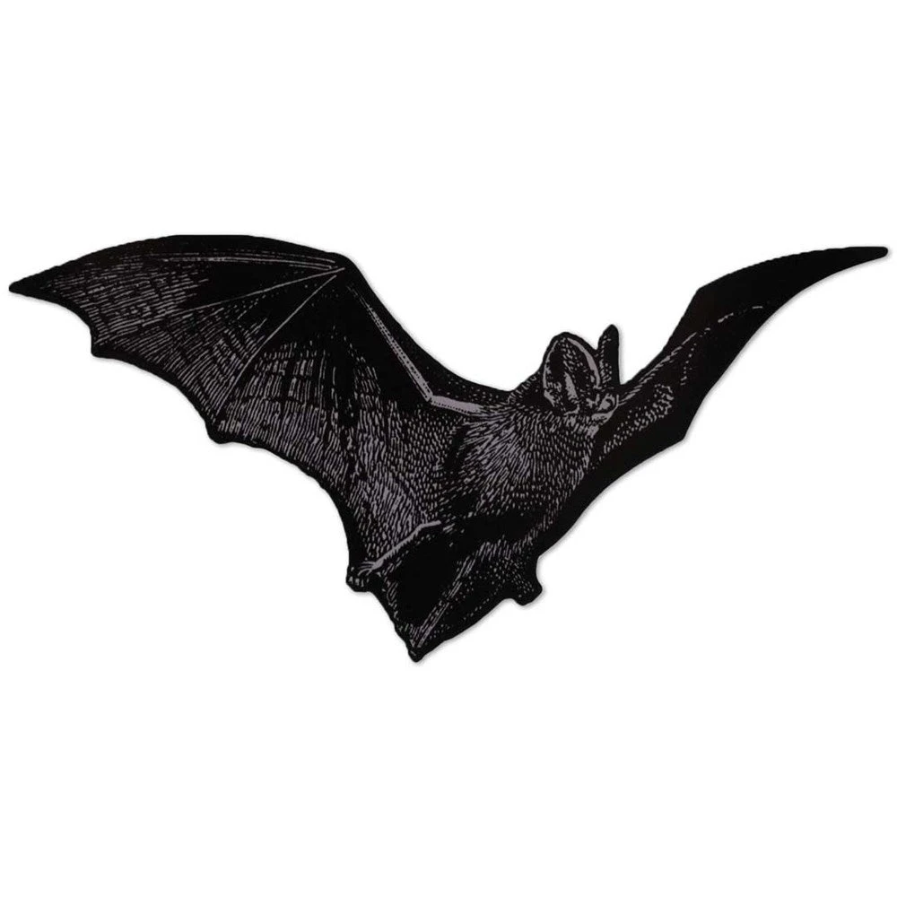 Realistic Bats Right Vinyl Sticker 1 Realistic Bats Right Vinyl Sticker
